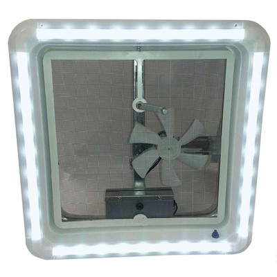 Heng's HG-LR-W-WW-AFT LED Vent Trim Kit, White Lens Ring Diffuser - Warm Whit...