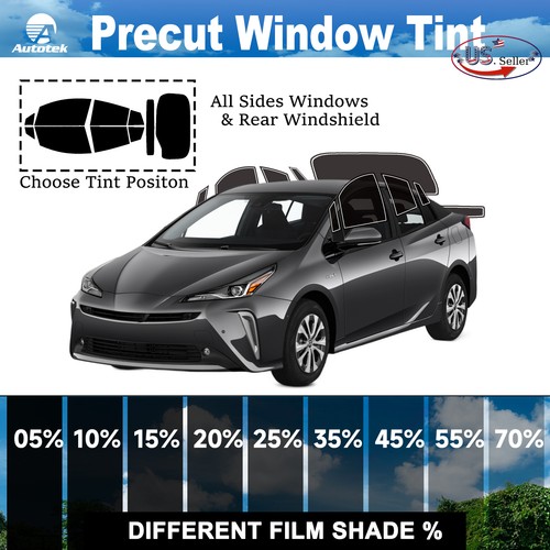 PreCut Window Film Any Shade VLT For Toyota Prius 2016-2022