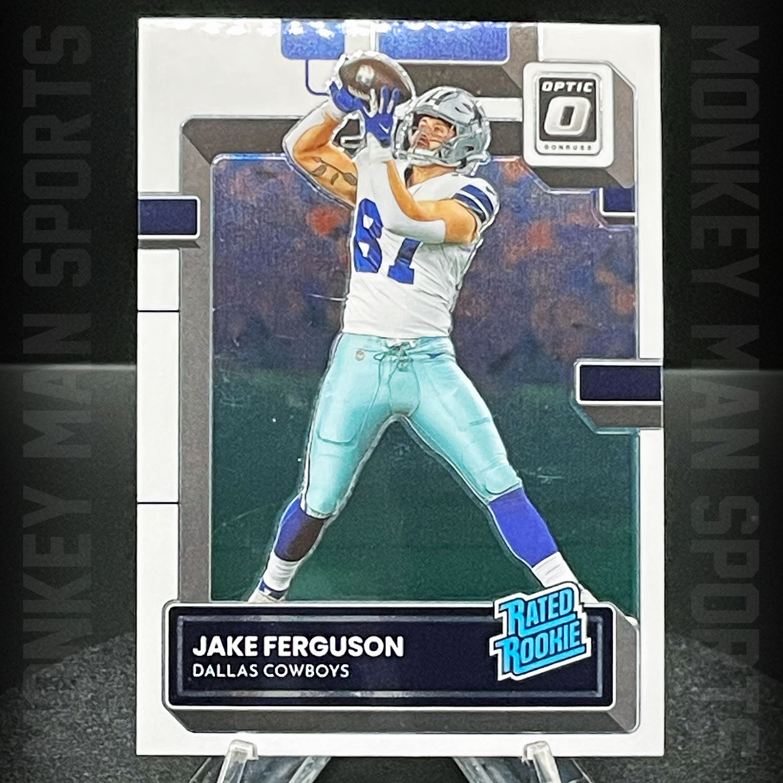 2022 Optic - Jake Ferguson Rated Rookie RC - #289 COWBOYS MINT