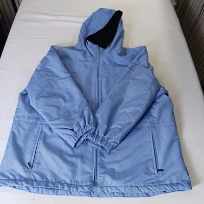 Pacific Trail Jacket Women's 2XL Blue Softshell Vented Hooded Fleece Lined Coat
