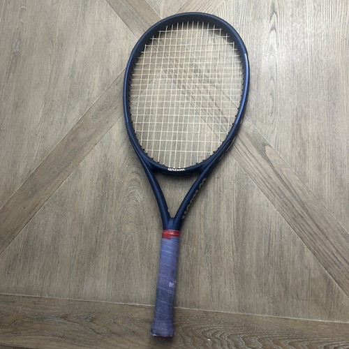 BLUE WILSON TRIAD THREE TENNIS RACQUET 4 1/4, 9.3oz