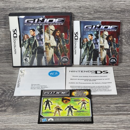 NO GAME G.I. Joe The Rise Of Cobra Nintendo DS OEM Case Manual