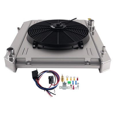3-Row Radiator Shroud Fan Relay Kit for GMC Suburban L6/V8 1963-1966 SPTCU284