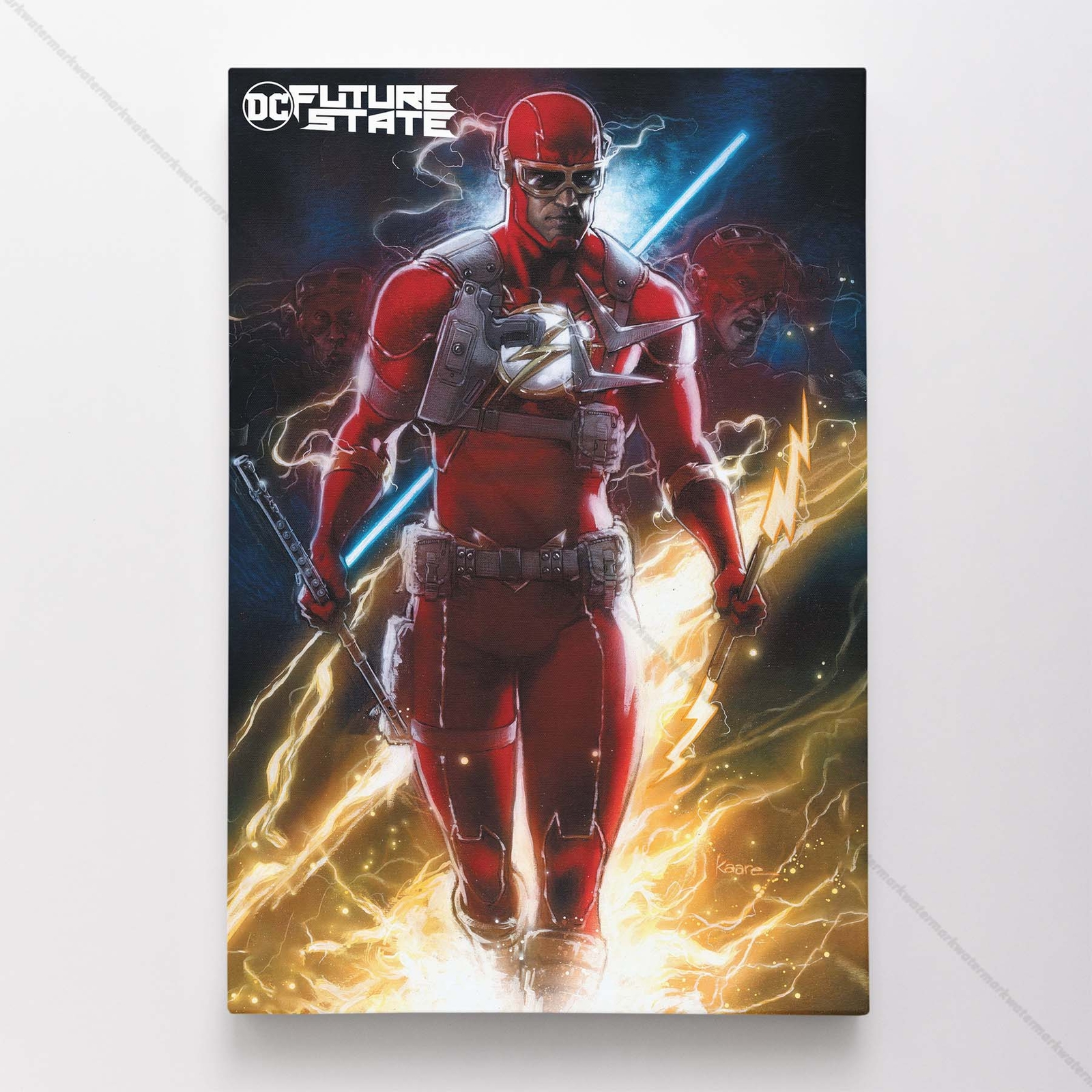 Flash Poster Canvas DC Justice League Comic Book Cover Art Print #2420