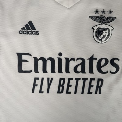 Rare Original Benfica 2021/2022 Away Football Shirt Mens Small