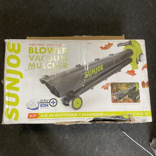 + Vacuum + Mulcher, Batteries And Charger