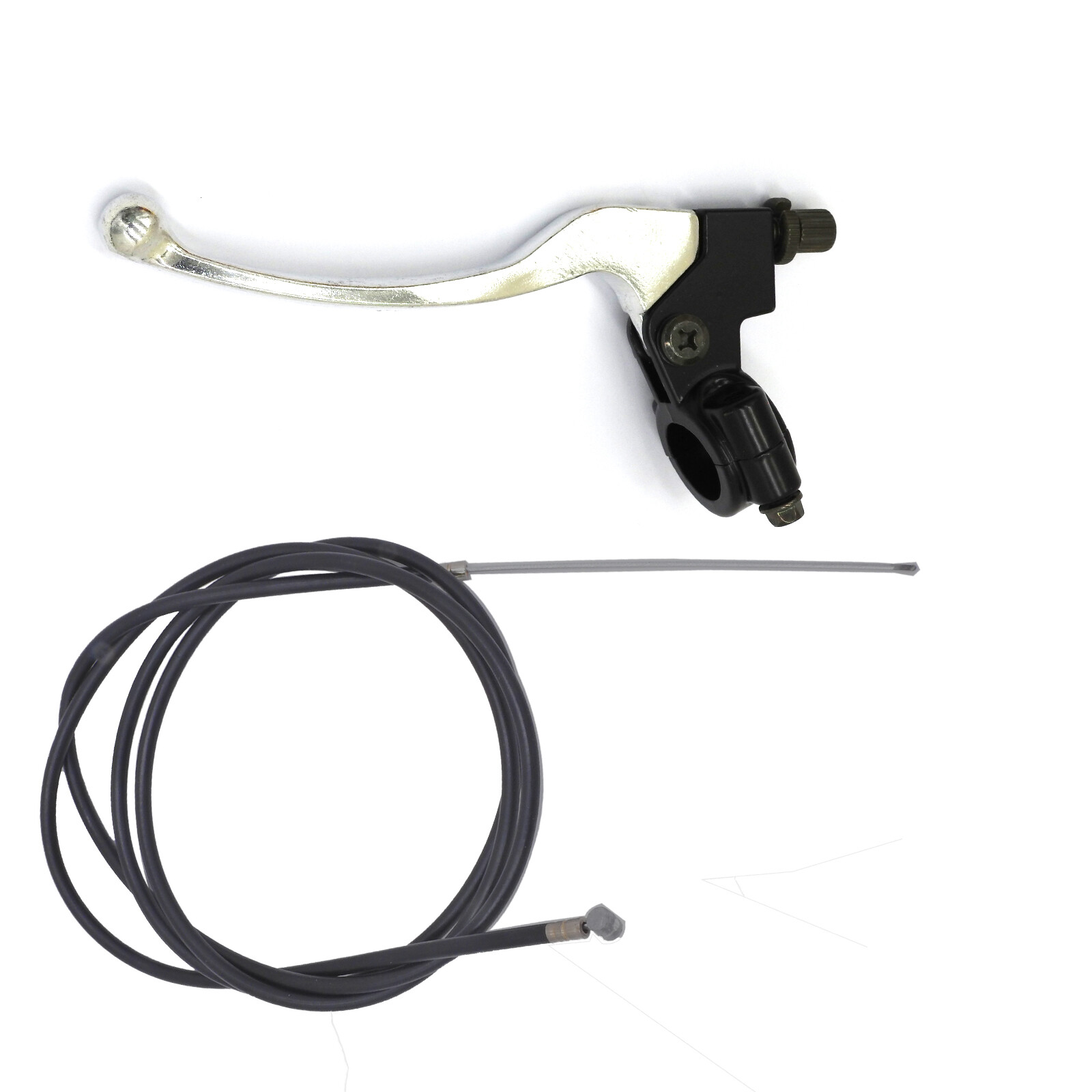 53" Silver Left Brake Lever / Cable  For 79.5cc Monster Moto MM-B80  Mini Bike