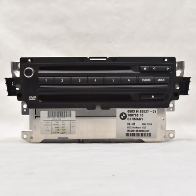 08-09 BMW E90 E92 CCC iDrive Head Unit Navigation GPS CD 9185537 OEM