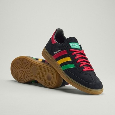 adidas Originals × Bob Marley JAMAICA HANDBALL SPEZIAL HQ9437 Core Black