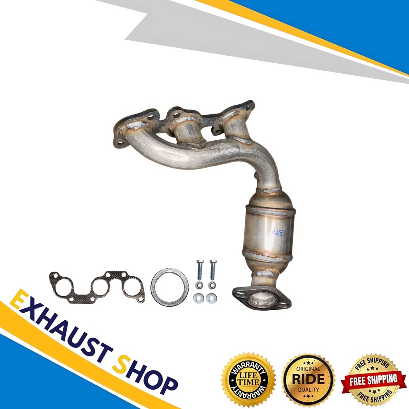 FITS:04-06 Lexus RX330/04-07 Toyota Highlander/04-06Sienna Rear Catalytic 3.3L