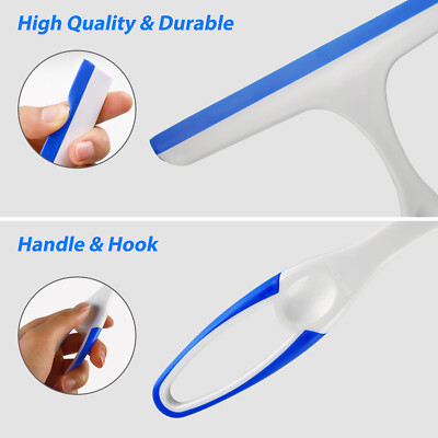 Window Mirror Car Windshield Squeegee Shower Glass Wiper Kitchen House Clean US