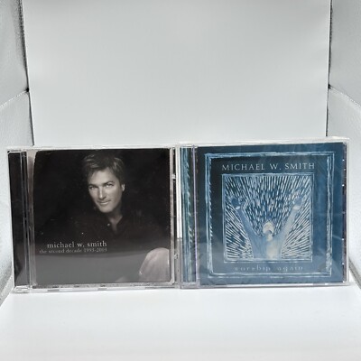 Michael W. Smith - Lot of 2 CDs Worship Again & The Second Decade 1993-2003