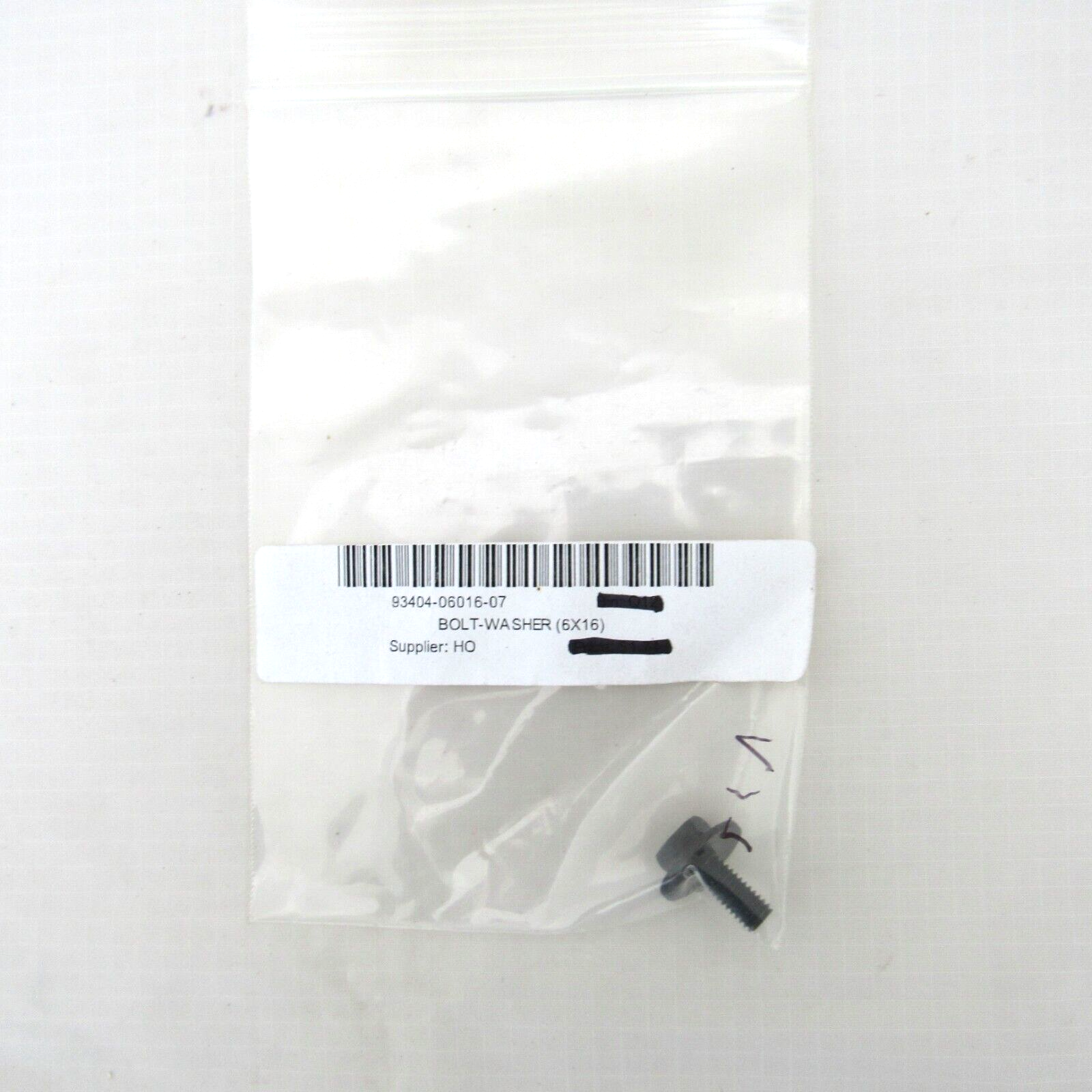 Honda OEM 6x16 Washer Bolt 93404-06016-07 | eBay
