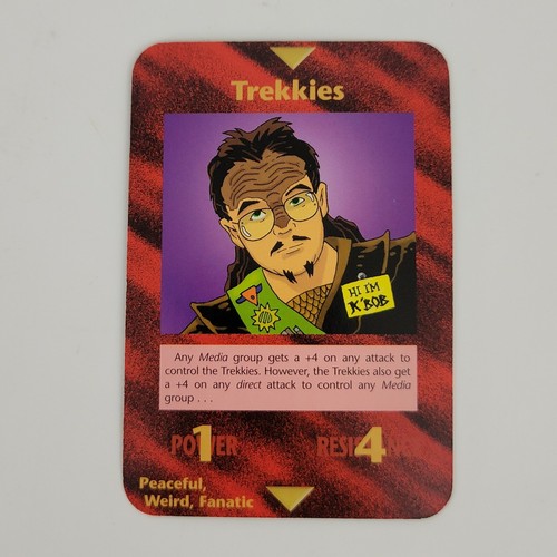 Trekkies - Illuminati INWO CCG SJG Steve Jackson Card Game