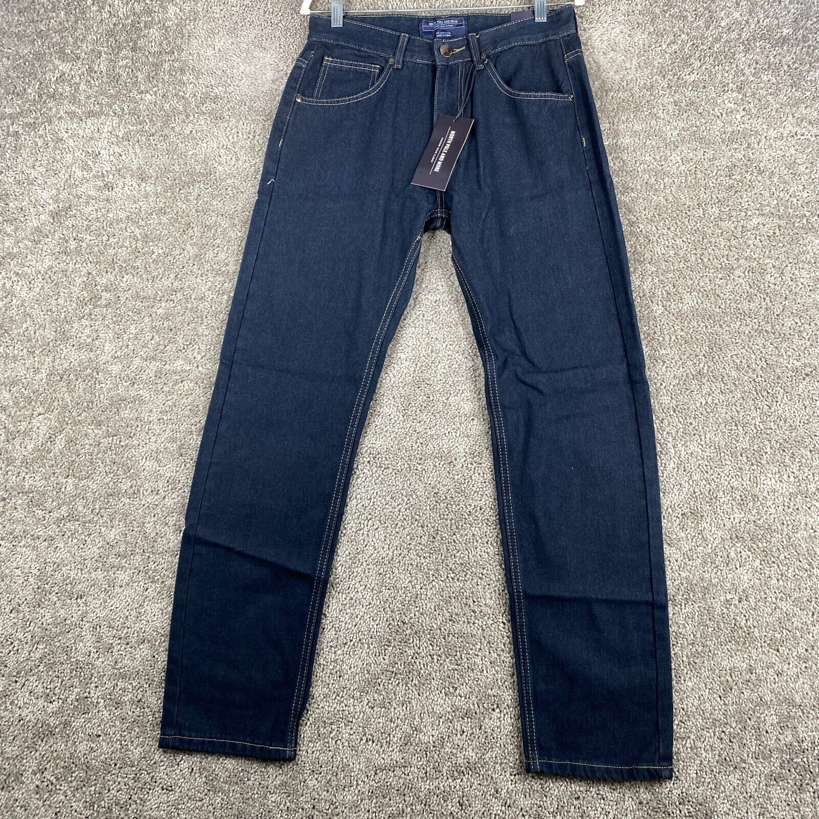NWT North Pole And More Straight Leg Jeans Men's 32x32 Blue