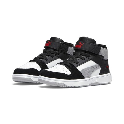 

PUMA Kids Rebound Layup Замшевый баскетбольный мяч на липучке (Little Kid)