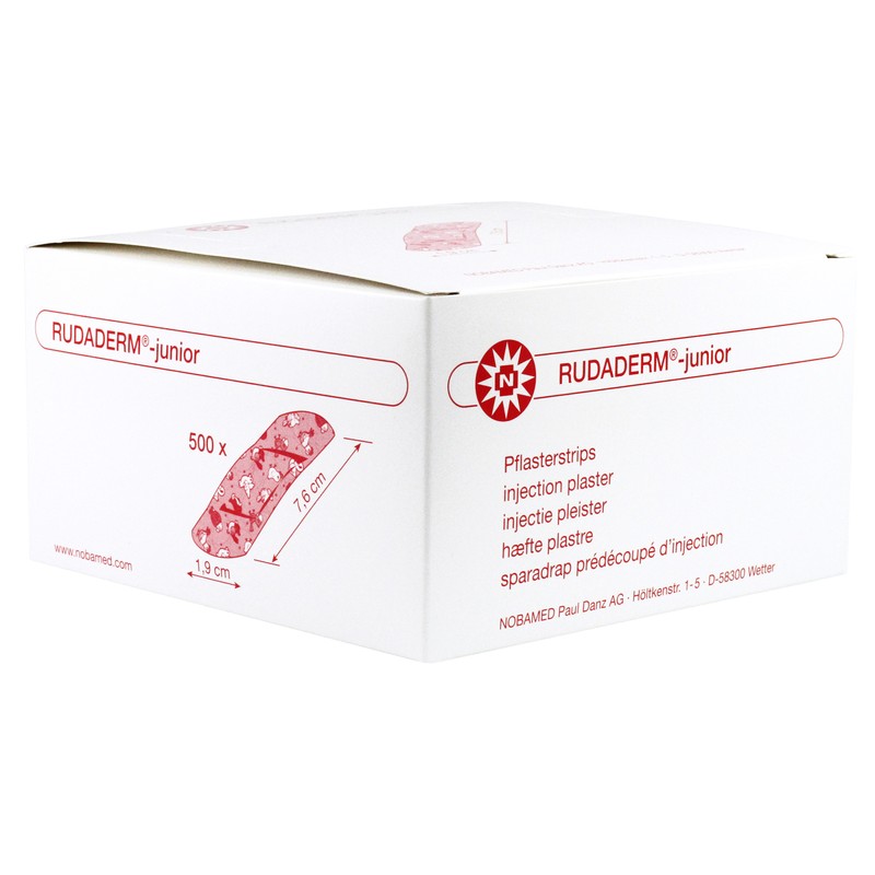 Rudaderm Junior Pflasterstrips 500 StÃ¼Ck Kinderpflaster Pflaster