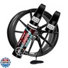 Gloss Black Wheel Repair Kit | Touch Up Paint Pen for Rim Scratches and Curb Rash | Quick-Dry, 2X Adhesion on Alloy/Chrome Wheels