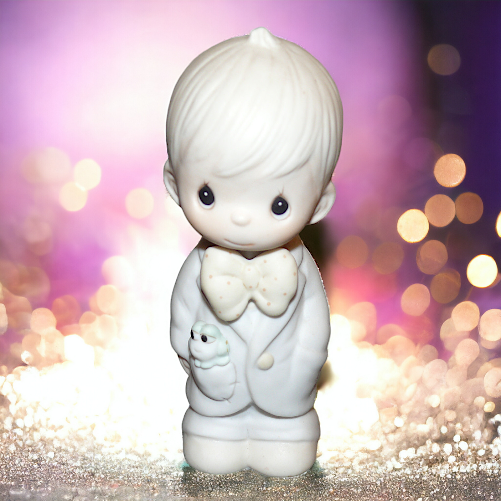 Vintage 1983 Precious Moments Best Man Porcelain Figurine #E-2836