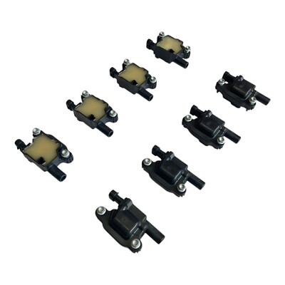 GM Chevrolet LT 5.3L 6.2L Genuine OEM Ignition Coil W/ Hardware Set (8) 12713668