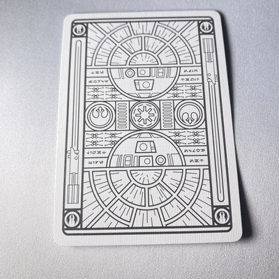 Star Wars White Deck  Theory11  Playing Card - *Single Card*
