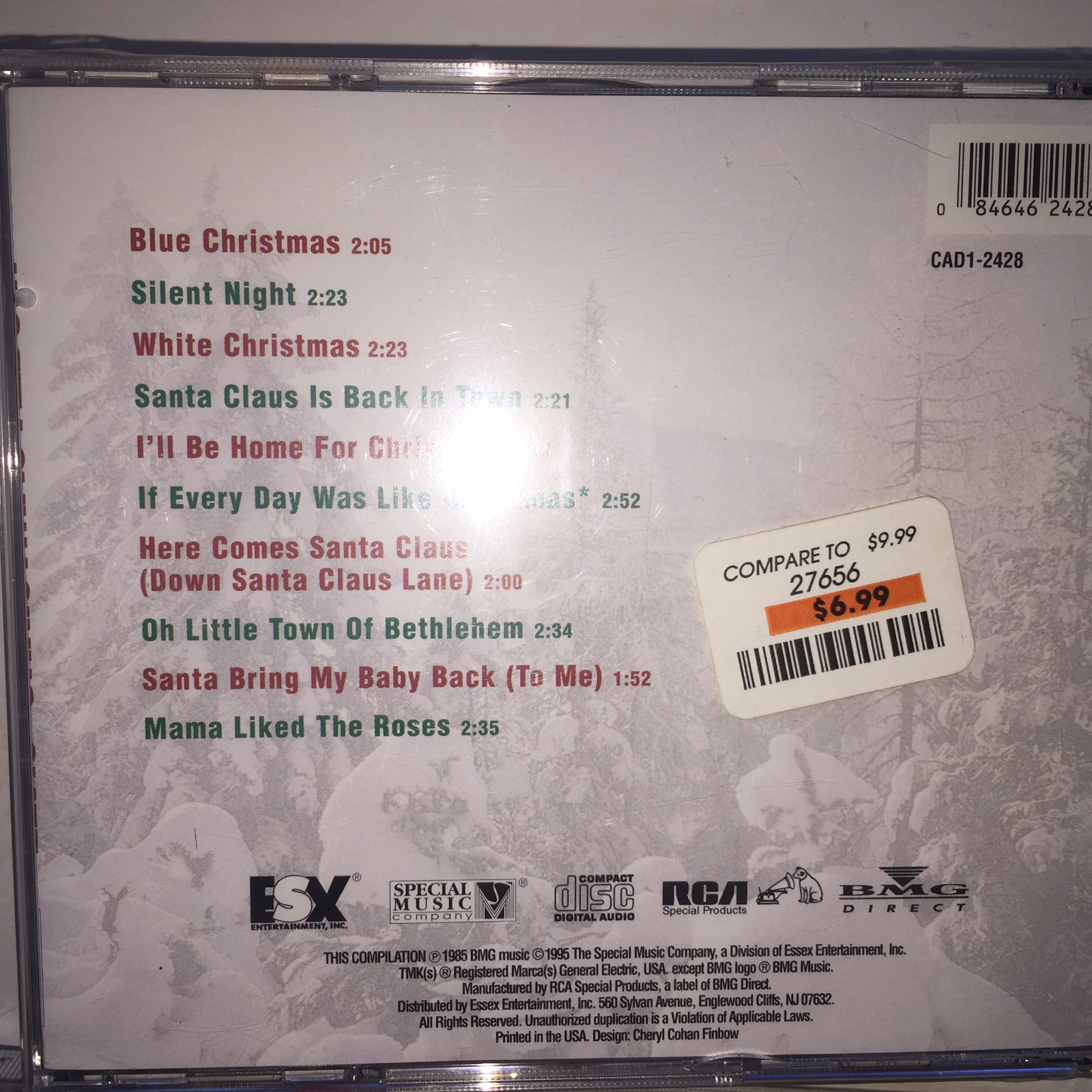 POP ROCK CHRISTMAS 10 CD LOT NEW/USED CLARKSON BIEBER ELVIS PRESLEY SUSAN BOYLE