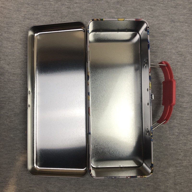 NEW Paw Patrol Tin Box Company Tote Box Pencil Metal Case 8x3x2