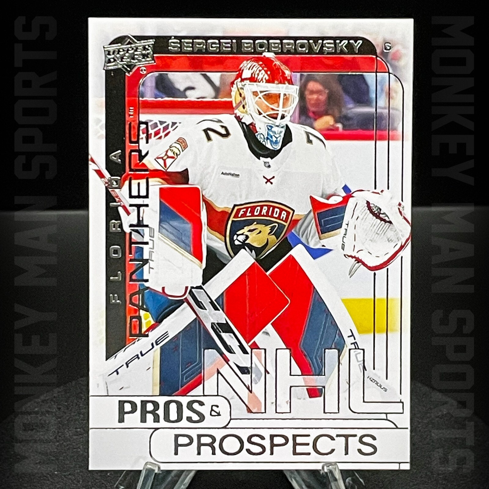2024-25 UD Extended Series - Sergei Bobrovsky - PROS & PROSPECTS #PP-35 PANTHERS