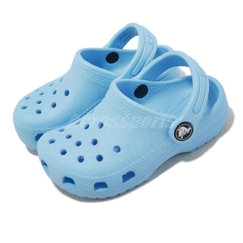 

Повседневные сандалии для малышей Crocs Classic Clog T Arctic Blue для малышей 206990-411, Синий, Classic Clog T