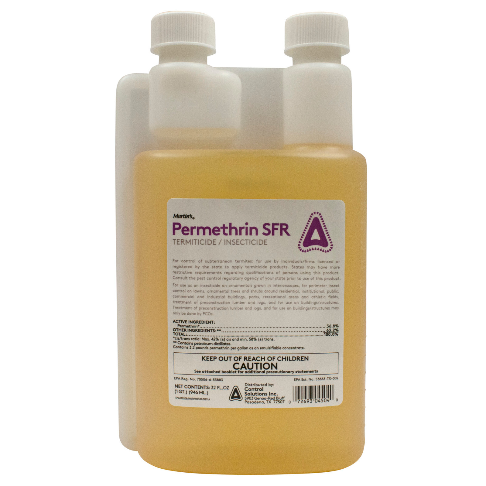 PermethrinSFR 32 oz.   SFRpermethrin -   NOT FOR SALE TO:  CT, NY, VT