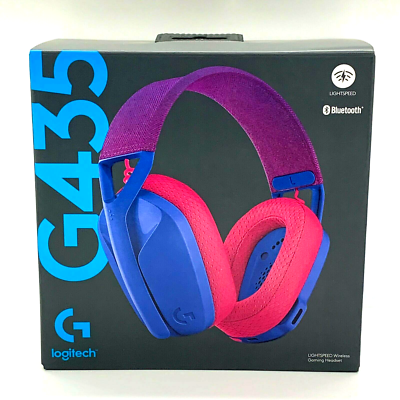 G435 LIGHTSPEED Blue Gaming Wireless Headphone - Versus Gamers