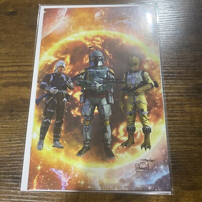 STAR WARS #14 * NM+ * MIKE MAYHEW STUDIO VARIANT COVER VIRGIN BOBA FETT    