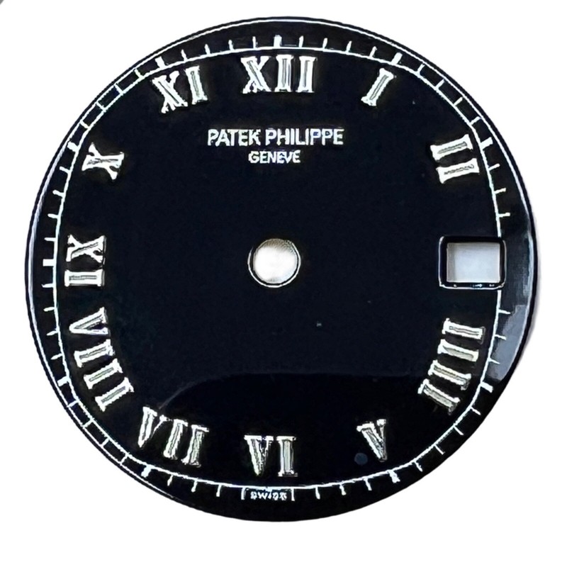 Mens Patek Philippe Nautilus Ref 3800/1a Black Watch Dial 27mm