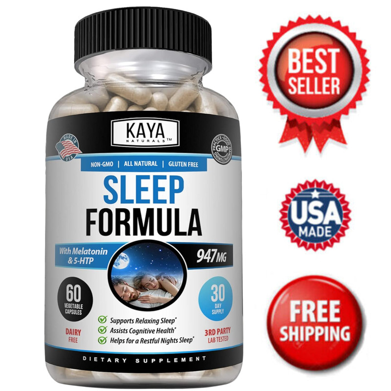 Deep Sleep Formula 60ct,  Fall Asleep & Stay Asleep,
