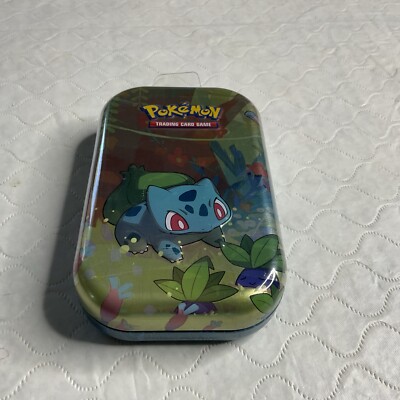 Pokemon Kanto Friends Mini Tin Bulbasuar Mini Tin TCG sealed 