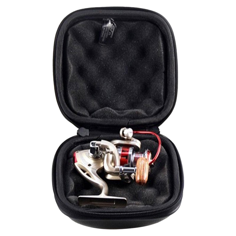 Portable EVA Fishing Reel Bag Reel Protective Case Tackle Storage Bag