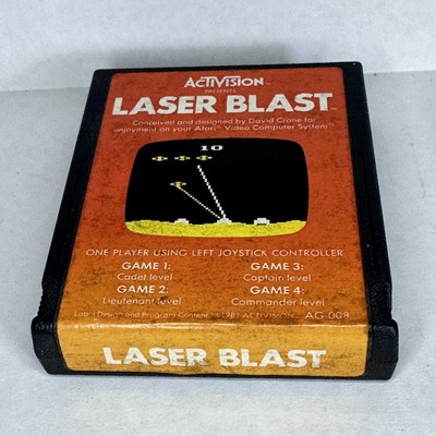 Atari 2600 Game - Laser Blast 