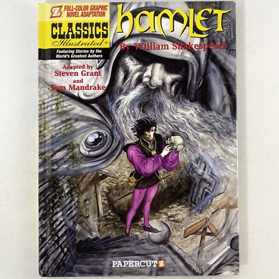 Classics Illustrated #5 Hamlet Hardcover William Shakespeare Papercutz 2009