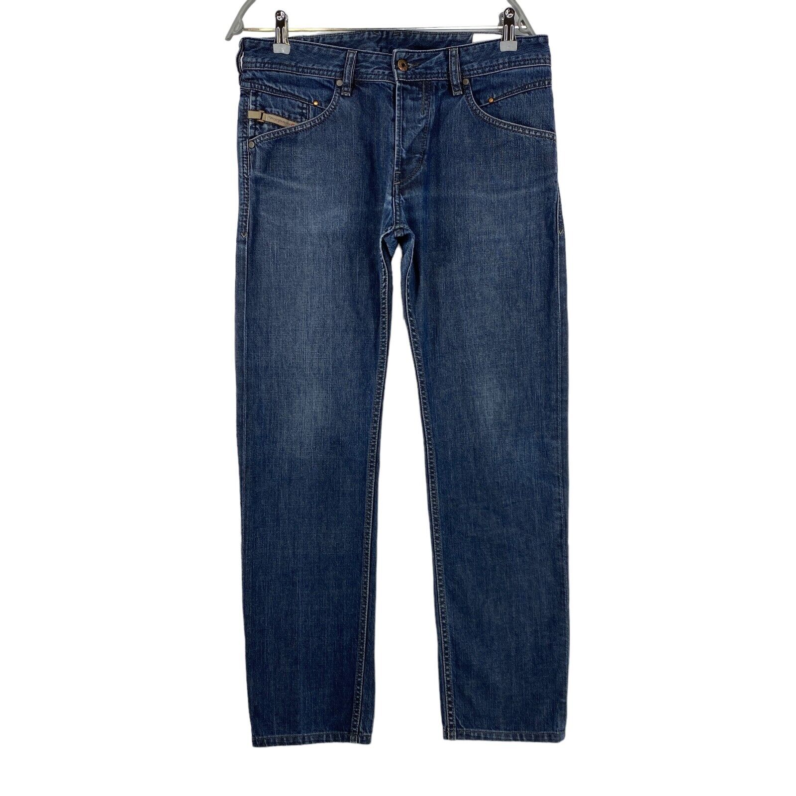 Diesel KOOLTER Dark Blue Regular Slim Tapered Fit Jeans W31 Diesel KOOLTER Dark Blue Regular Slim Tapered Fit Jeans W31