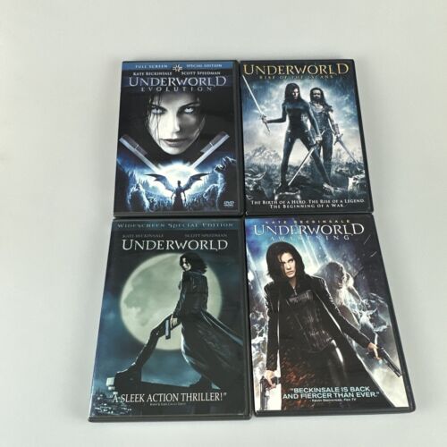 Underworld 4-Movie Collection (DVD) Evolution Lycans Awakening Lot Underworld 4-Movie Collection (DVD) Evolution Lycans Awakening Lot
