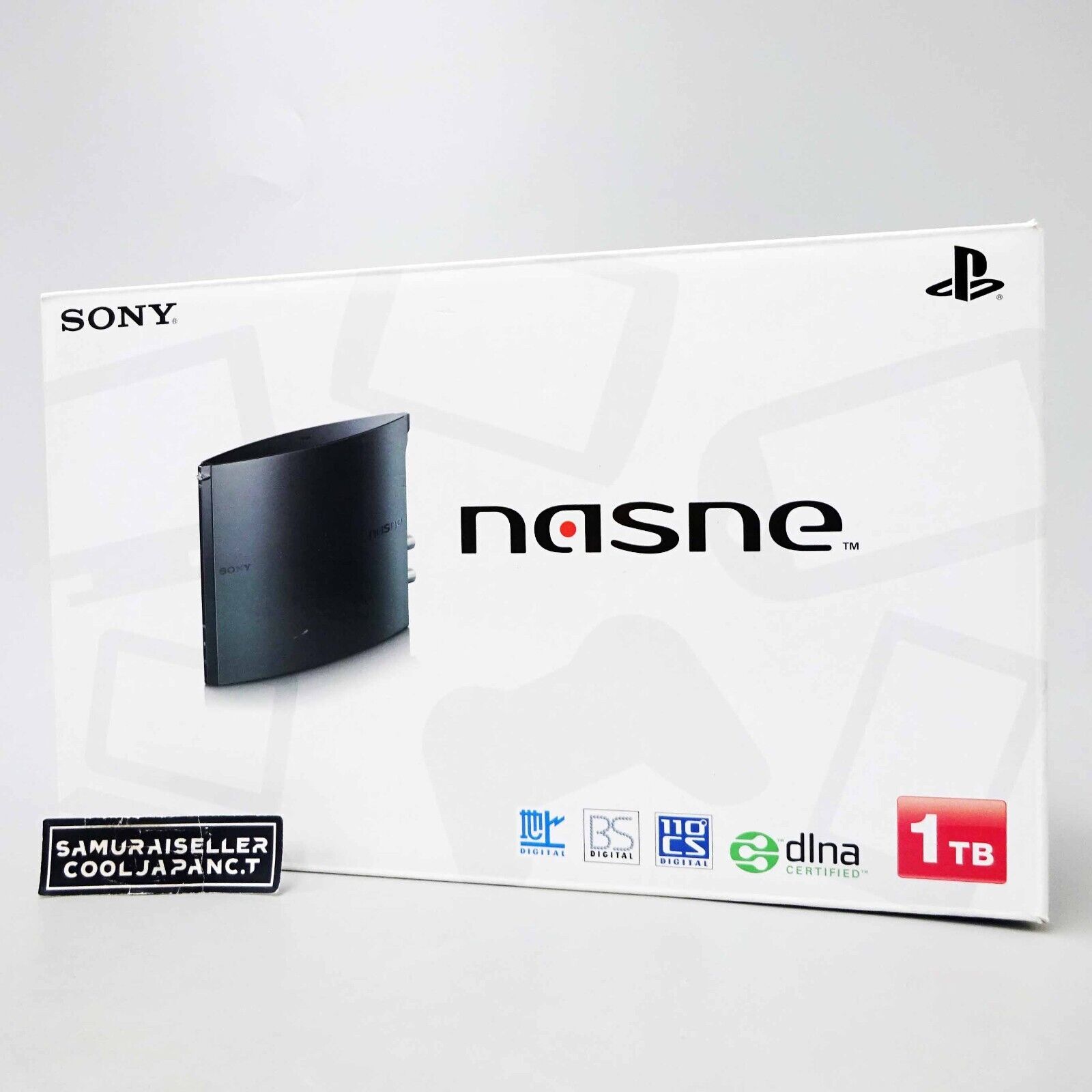 SONY PlayStation 4 PS4 Nasne 1 TB - Black CECH-ZNR2J01 Japan SONY PlayStation 4 PS4 Nasne 1 TB - Black CECH-ZNR2J01 Japan