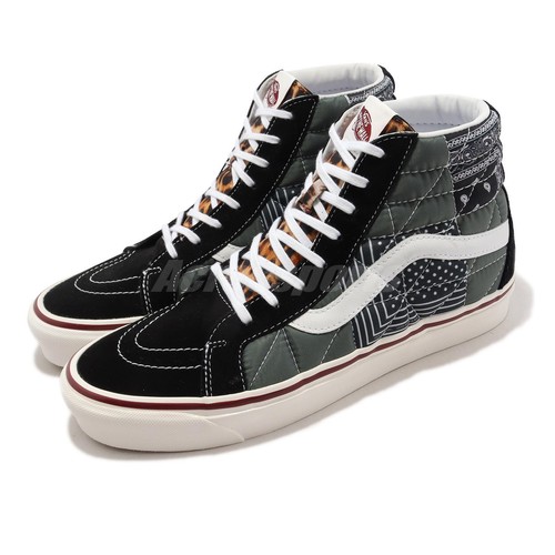 

Мужские кроссовки унисекс Vans Sk8-Hi 38 DX PW Anaheim Factory Paisley с леопардовым принтом VN0A54FB9GU, Черный, Sk8-hi 38 Dx Pw