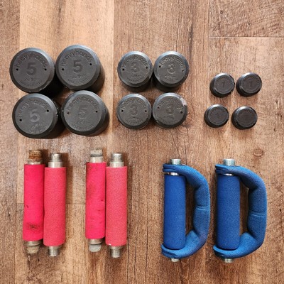 ヘビーハンズ オーストリア AMF 1-2-3ポンドSet ダンベル ウェイト