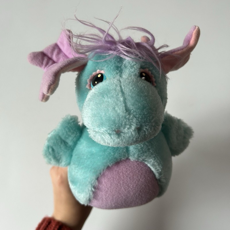 Peluche Disney Wuzzles Seahorse Moose Moosel Vintage AnnÃEs 80 Vintage