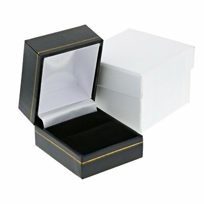 Pre-owned Jackani 10k Or 14k Yellow Gold Unisex Impressive 6mm Wide Nuget Design Ring