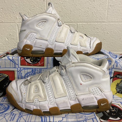 海外限定 NIKE AIR MORE UPTEMPO ガムソール 白 25 レア 夏の新作VOL.1 海外限定 NIKE AIR MORE UPTEMPO レディース 白ガム