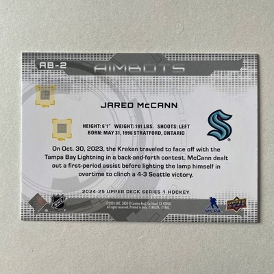 2024 Upper Deck Series 1 #AB-2 Jared McCann Aimbots