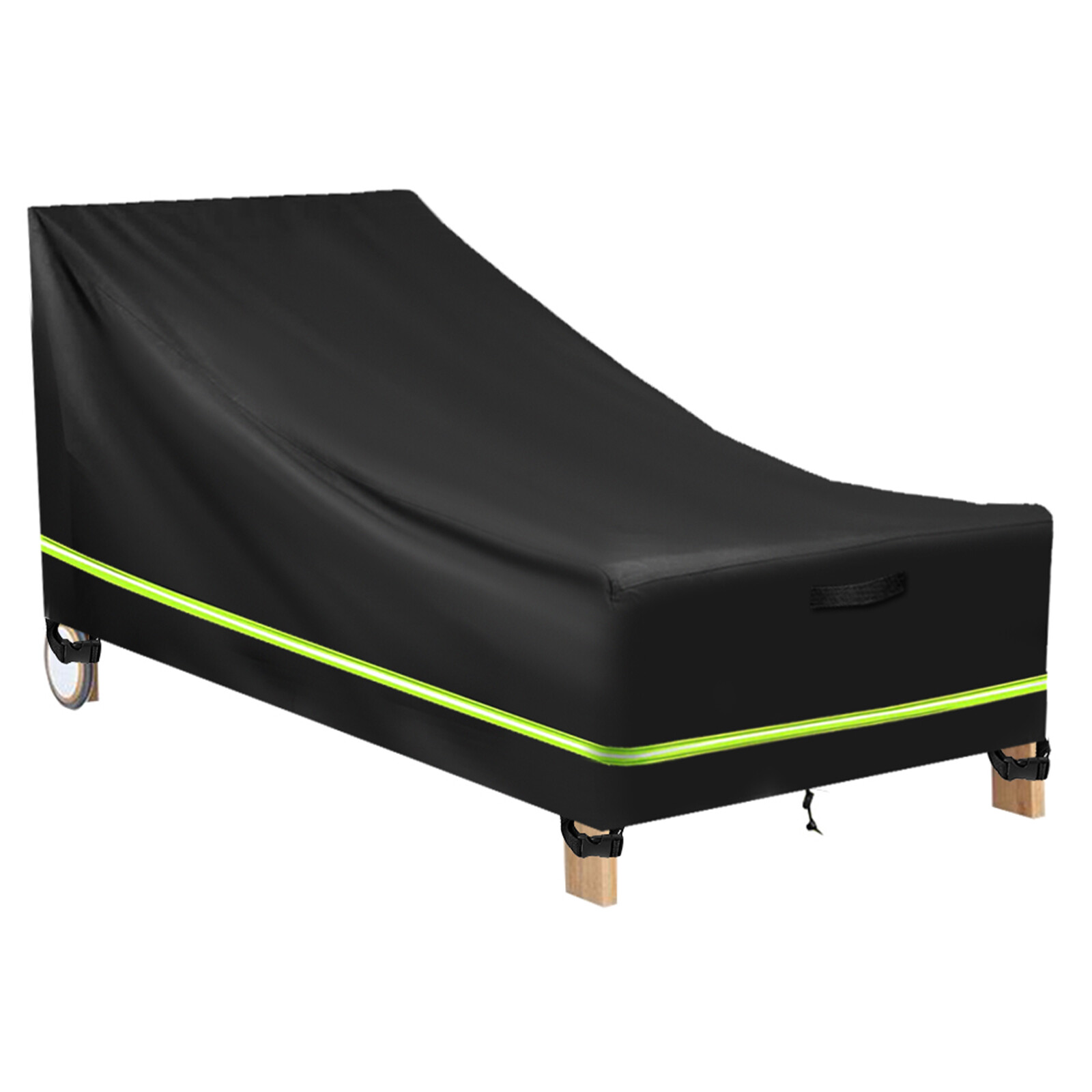 Patio Chaise Lounge Chair Covers Waterproof Swimming Pool Lounger Chair Covers