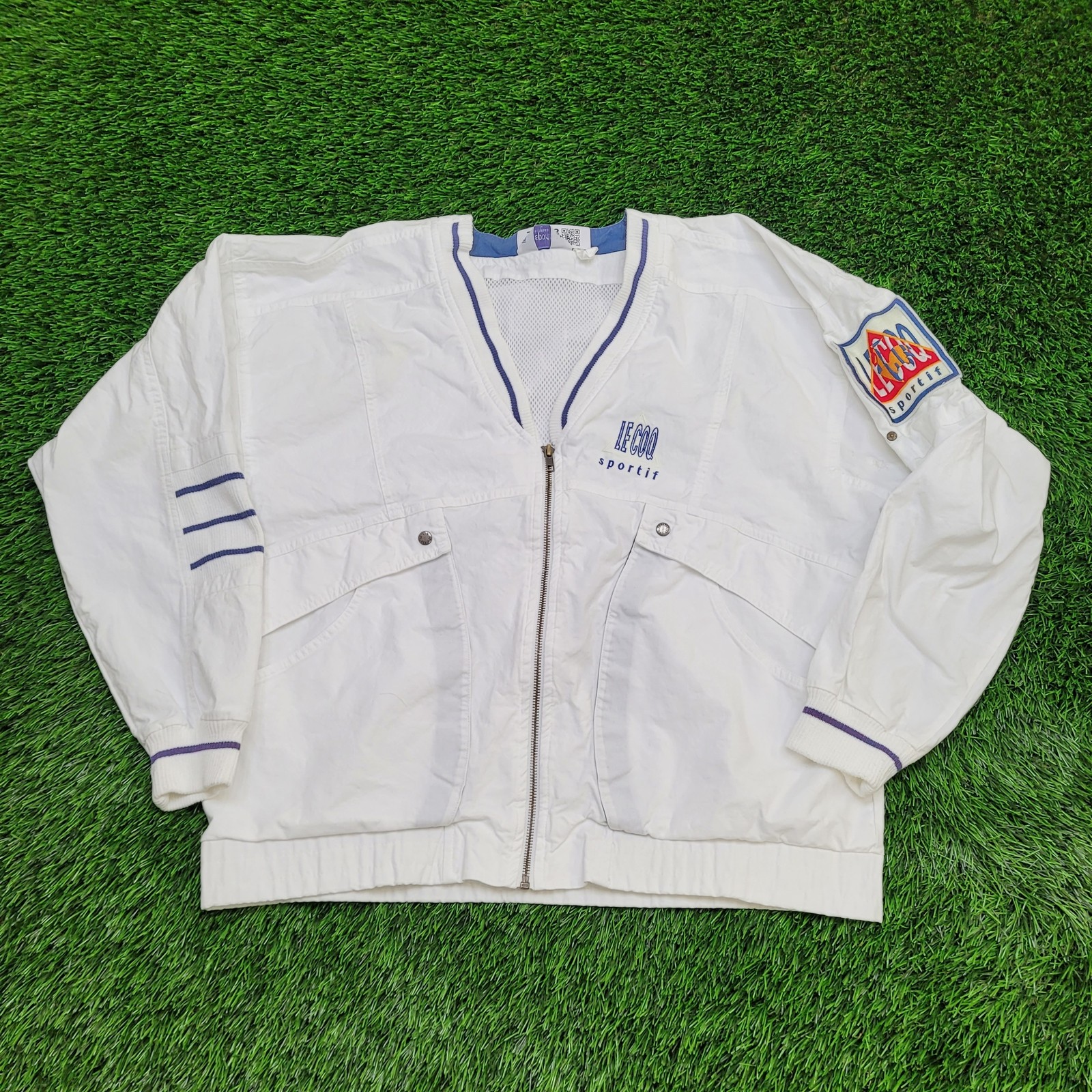 豪奢な Large Jacket Sportif Le-Coq Vintage 23x26 eBay | Y2K Baggy ウエア