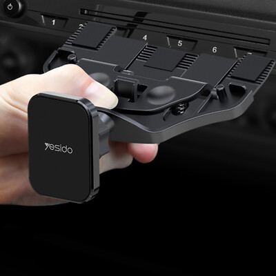 Universal Car Cell Phone Mount Holder Magnetic Stand CD Slot For iPhone Samsung